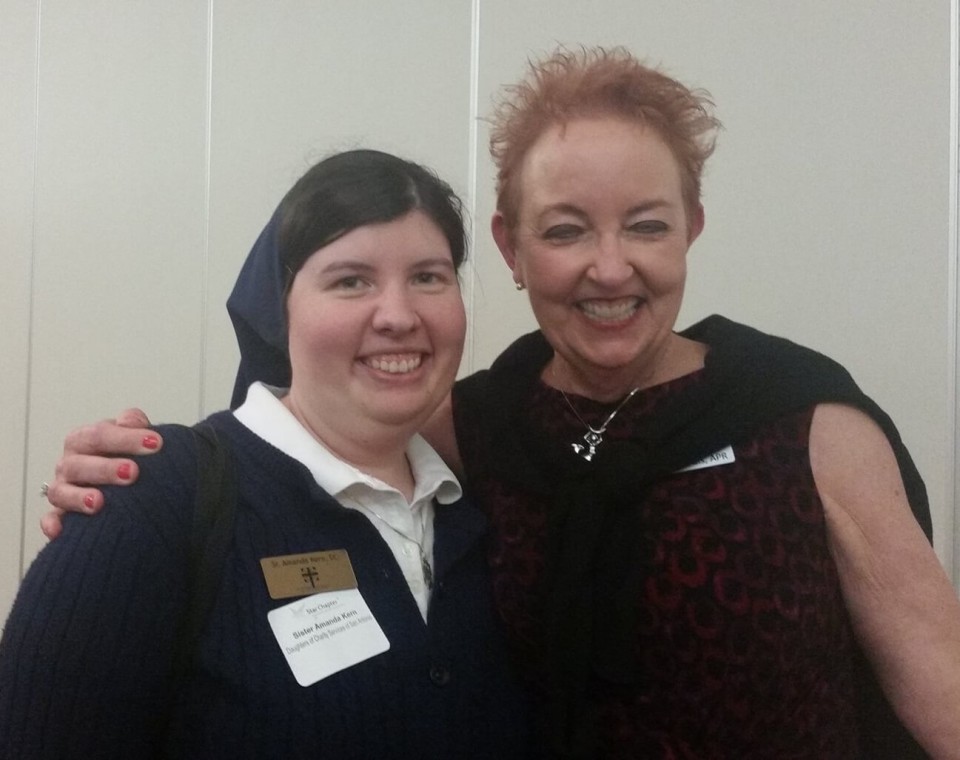 Sister Amanda Kern and Gretchen Roufs
